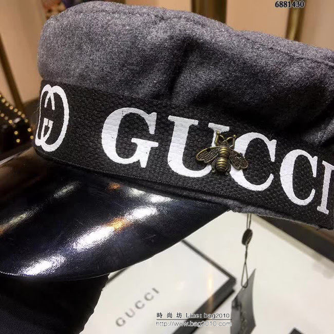 GUCCI古馳 2018新款上市 貝雷軍帽 6881430 LLWJ5496